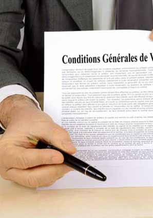 Conditions générales de vente de feux d'artifice